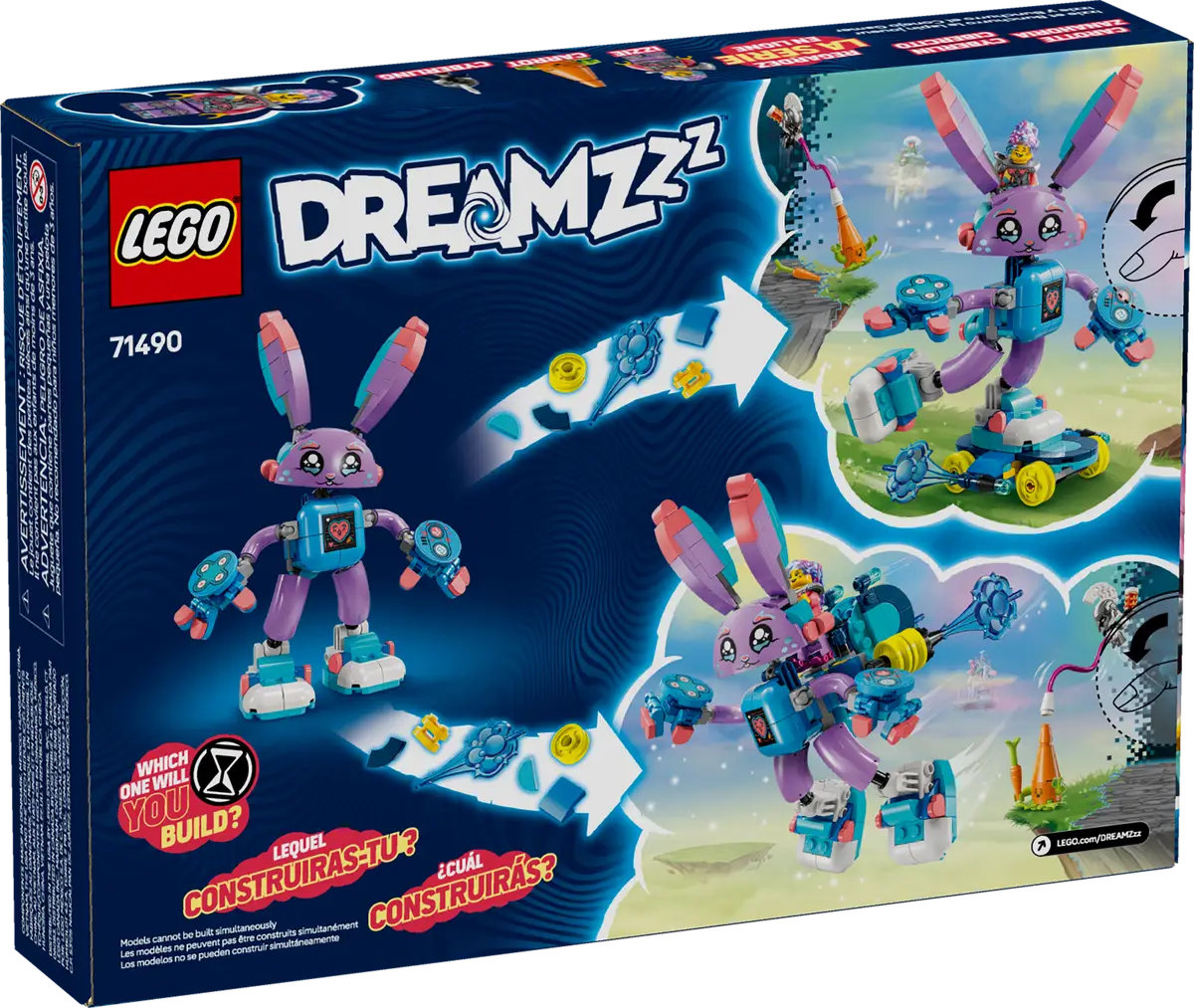 Izzie et Bunchurro le lapin joueur (71490)